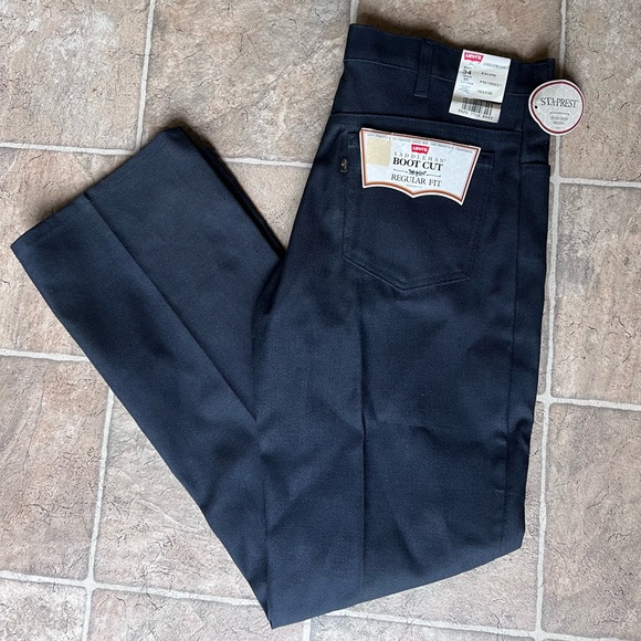 Vintage Levis Saddleman Boot Cut Pants